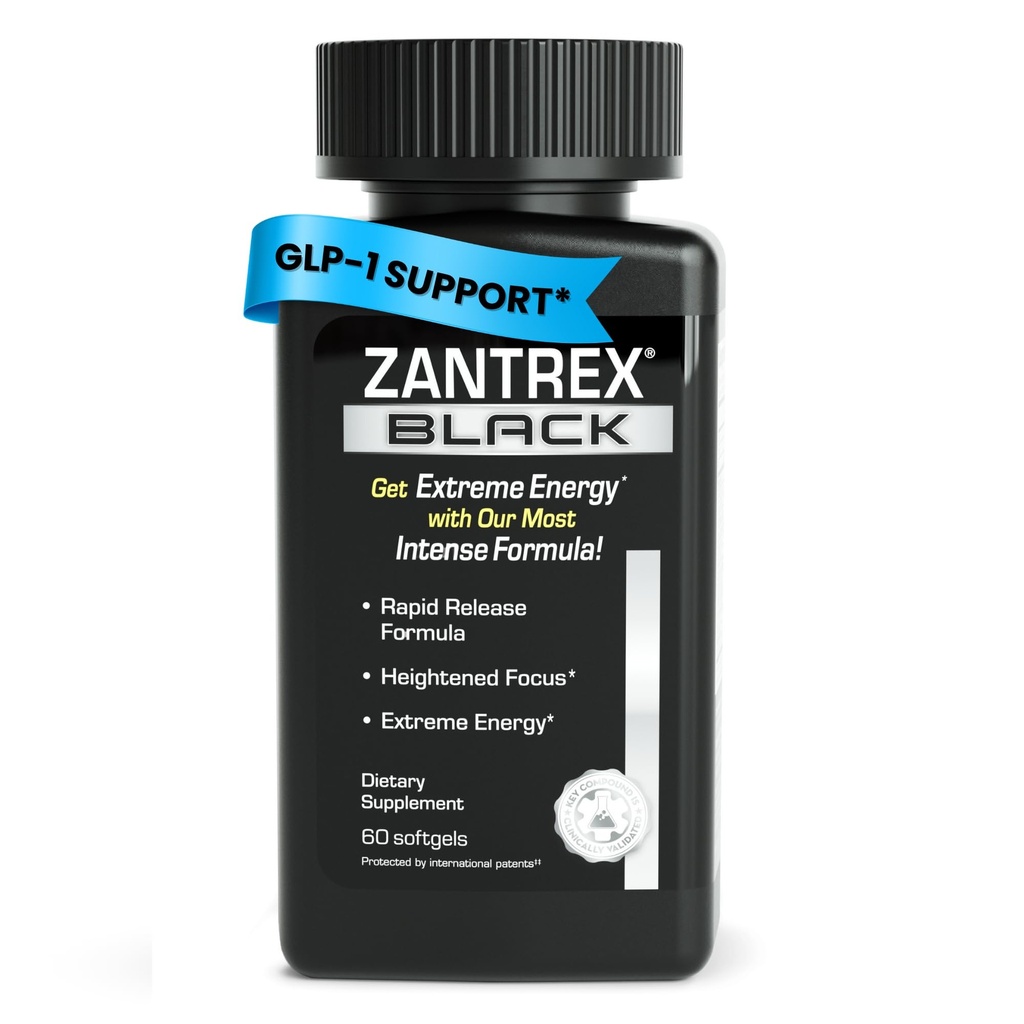 Zantrex Black - naturligvis Boost GLP-1 & Metabolisme Support Name