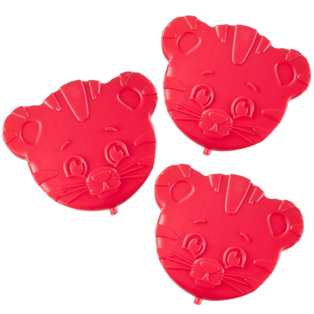 Daniel Tiger Kids Hard Ice Packs (3 PK) -Slim Lightweight Genbrugelig Cooler Freezer Packs - Long- Lasting Chillers Keep Food Frisk til timer - Holdbar læbe- Bevis for tilbage til skole - BPA Gratis, Food Safe