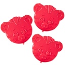 Daniel Tiger Kids Hard Ice Packs (3 PK) -Slim Lightweight Genbrugelig Cooler Freezer Packs - Long- Lasting Chillers Keep Food Frisk til timer - Holdbar læbe- Bevis for tilbage til skole - BPA Gratis, Food Safe
