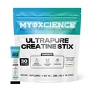 MYOXCIENCE Creapure ® Creatinine Stix Note 124; 5 grafer af tyske Creatinine Monohydrat Per Stick Pack Note 124; Understøtter muskel ydeevne, Lean Body Mass, & Cognition