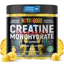 NSF Certified Creatinine Gummy - Creatinine Monohydrat Gummies for Mænd & Women- 5g Creatinine Monohydrat per servering - Sukker fri, Vegan, Ananas Electrolyte Chews, 135 Count