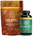 Primal Multivitamin + Primal Creatin Powder Bundle • 124; 2- Pack • 124; Support Daily Nutrition, Energy & Muscle Strength • 124; 30 Servere hver