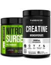 Jacked Factory Nitrovolume Pre- Workout i Black Cherry & Creatin monohydrat til mænd og kvinder