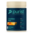 PURIST Creapure Creatin Plus monohydrat Mex124; workout pulver supplement Mex124; Kvinder Mænd Muskel Styrke Energy Recovery Mex124; Clean Nutrition Mex124; NSF Certified Mex124; Indeholder sukker fri Stevia (Peach Mango)