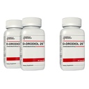 D- Drodiol 25 - Masse, Styrke og Power - 3 måneders forsyning