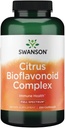 Swanson Full Spectrum Citrus Bioflavonoid Complex - Aids Vitamin C Absorption og fremmer immunsundhed - Standardiseret til 50% Bitter Orange Bioflavonoider - (250 kapsler) 1 pakke
