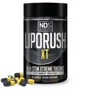 LIPORUSH NDS Nutrition XT - Super koncentreret termogent med L- Carnitin & Teacrin til Shredding Fat - Understøtter maksimal energi, fokus, kalorie Burning, Diuretic, Appetite Control (60 kapsler)