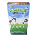 Grass- Fed Whey Protein Powder for immun Vitality, Natural Cocoa 2,5 lbs (56 Servering), 15g Protein Per Serve, Vital Whey, Clean Holistic, Wellness Nutrition