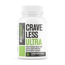 Crave mindre Ultra - Understøtter GLP-1 Pathway funktion - Vægttab piller / Appetitsuppresst + Fat Burner for kvinder & mænd; Øge energi - 3. part testet formel - 60 kapsler til voksne
