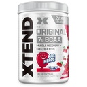 Xtend Original BCAA Powder Airheads Candy Flavor, 7g BCAA og 2,5 g L- Glutamin, Sugar Free Post Workout Muscle Recovery Drik med Aminosyrer til mænd og kvinder, 30 Servering