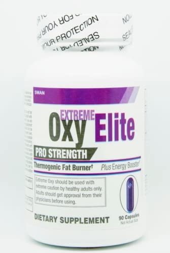 Swan Extreme Oxyelite Pro Strength Thermogen Fat Burners, 90 Greve (pakke med 1)