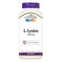 21. Century Healthcare L- Lysin 1000 mg, 90 Count Tablets