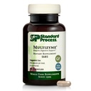 Standard Process Multizyme - Pankreatisk Enzyme supplement til støtte for opdelingen af proteiner, kulhydrater & Fedtstoffer - fordøjelsesstøtte - Gluten- Gratis, Non- Dairy & Non- Soy - 90 kapsler (90 Servere)