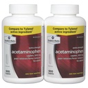 Medlemmer Mark Acetaminophen, 1200 Caplets, Pain Reliever, 500 mg