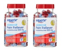 Ekstra styrke Acetaminophen 500 mg Gelcaps - 225 Tæl (pakke med 2)