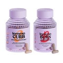 Lemme Curb and Burn - Metabolisme, Cravings Support & Weight Management med klinisk undersøgt chrompicolinat, Gynostemma, kanel, grøn te, B6-vitamin & B12 - Glutenfri, 60 Greve Ea
