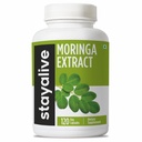 Stay ALIVE Moringa Kapsler 1000mg, 20: 1 Uddrag, 120 piller, Green Superfood med ekstra styrke, 100% Pure Oleifera Leaf Powder, 2 Måneder Supply, All Natural, Non- GMO & Gluten Free Moringa Supplement
