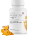 Liver Support Supplement for Liver Health & Detox, Milk Thistle, Turmeric Supplement with Antioxidant Protection, Vegetarian Capsules, Non-GMO, Gluten & Soy Free - 60 Count