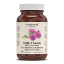 Milk Thistle Supplement – Standardized to 80% Silymarin – Pure, Vegan, Non-GMO, Kosher – 90 Vegan Capsules