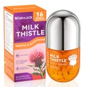 Liver Cleanse Detox for Women: Milk Thistle with Dandelion for Liver Support, Inositol & Glutathione for Antioxidant Metabolic Health Non-GMO 60 Capsules