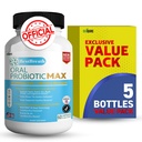 BestBreath Oral Probiotic MAX - 40 Billion CFU - Support for Teeth, Gums, Ear, Nose, Throat & Digestive Health - 60 Capsules (5)
