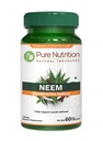 Pure Nutrition Neem kapsler 700mg. (Ækvivalent med 2600mg Neem Leaf Powder og Bark Powder) Non gmo