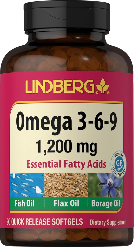 Lindberg Omega 3 6 9 Kosttilskud