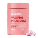 BAKAKOUL Vaginal Probiotic with Prebiotics & Lactobacillus Probiotic Blend pH Balance for Women,Vaginal Health Supplement,Reduce Vaginal Odor & Vaginal Flora,100 Count (Pack of 1)