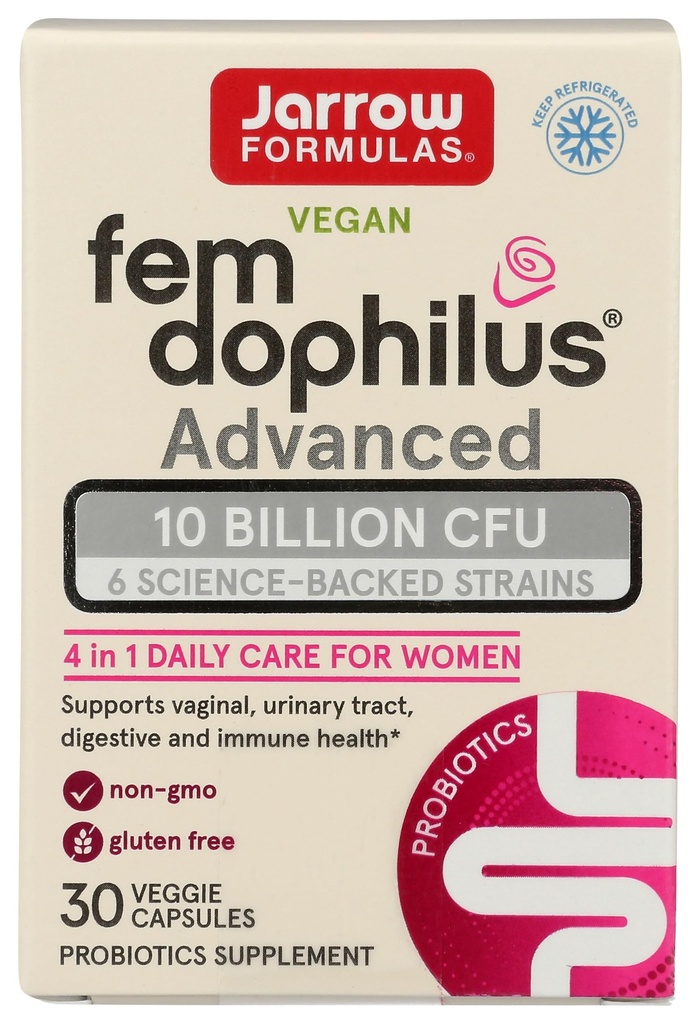 Jarrow Formulas, Fem Dophilus Advanced, 30 Count