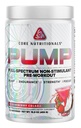 Core Nutritionals Pump Full- Spectrum Non- Stimulant Pre- Workout, med N03T Nitrat, Peak02, Alpha GPC, for maksimal Pump, Styrke og ydeevne 20 Servering (Strawberry Colada)