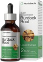 Horbäach Burdock Root Tincture Yester124; 2 fl oz Yester124; Super koncentreret Herb Extract 124; Vegetar, Non- GMO, Glutren Free, Alkohol Free