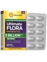 Renew Life Ultimate Flora Saccharomyces Boulardii Probiotics | 5 Billion CFU | 20 Vegan Capsules Go Pack | Helps Balance Intestinal Flora