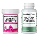 Lægens CHOICE Kvinder Probiotiske 30ct + Bloat & Gas Probiotiske 30ct - Avanceret fordøjelsessygdomme Bundle for kvinder