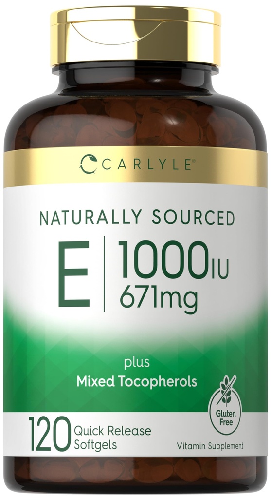 Carlyle E-vitamin med blandede tocopheroler