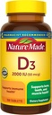Nature Made Vitamin D3, 100 Tablets, Vitamin D 2000 IU (50mcg) Helps Support Immune Health - 100 tabletss?