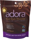 Adora - Calciumtilskud mørk chokolade, 30 ct (pakning med 6)