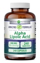 Amazing Formulas Alpha Lipoic Acid 300 mg kapsler Supplement 124; Non- GMO Note 124; Gluten Free