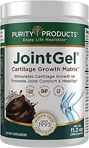 Renhed Produkter JointGel Formel - Collagen Peptider + MSM - Understøtter fælles funktion + fleksibilitet Mens Forstærkning fælles Cartiage - Dual Action - Dagligt pulver - 30 Servere (30 Servere, Chokolade)