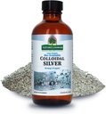 Kolloid sølv væske 10 PPM 50 MCG høj potens Superior Elemental sølv flydende salve immunforsvar supplement, 4 fl. oz