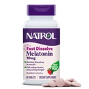 Natrol Melatonin 10mg Fast Opløs tabletter - Strawberry Flavor, 60 Greve, Sleep Support, Hurtig Opløs Melatonin til voksne, 60- Day Supply