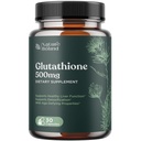 Pure Glutathione Supplement 500 mg GSH - Pure Skin Whitening Pills Natural Antioxidant with Milk Thistle Extract Silymarin Liver Health Alpha Lipoic Acid Amino - 30 Veg Capsules by Nature Bound