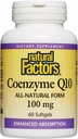 Naturlige faktorer Coenzym Q10 - Antioxidant Support Understøtter Cellular Energy Production - Bedre Absorption Aids Sunde hjerte funktion - 100 mg, 60 Softgels (60 Servere)