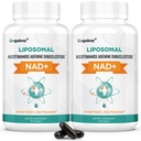Orgabay Liposomal NAD + Supplement 500 mg, Høj Absorption, Boost NAD + med TMG 250 mg, Faktisk NAD Plus mere effektiv end Nicotinamid Riboside, Support Cellular Energy, Sund Aging