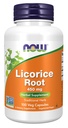 Now Supplements, Lakrids Root (Glycyrrhiza glabra) 450 mg, Urtetilskud, 100 Veg Kapsler