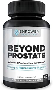 Effekt sundhed ud over prostata supplement - Prostata sundhed støtte med Saw Palmetto, Zink, Rød Hindbær, og Stinging Nettle - Uriny og Prostata Wellness Complex - 60 kapsler