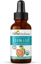 Guava Leaf Extract - Økologiske Guava blade - Hojas de Guayaba for Sundhed & Wellness, immunforsvar, hår, hud og negle Supplement: 124; Non- GMO 'er