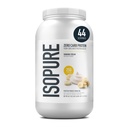 Isopure Zero Carb 100% Pure Whey Isolate Protein Powder, Lactose Free, Gluten Free, Med vitaminer, Banan Cream, 25g Protein Per Servering, 3 Lbs, 44 Servering (Packaging May Vary)