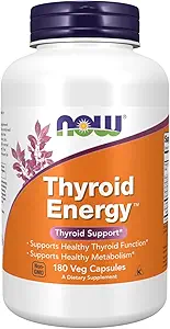Now Foods Thyroid Energy Veg Kapsler (180 kapsler, pakke med 2)