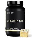 Kaged Clean Meal Powder | Vanilla Cake | Meal Replacement Shake | Whey Protein Isolate | Clean Carbs, MCT Oil Fats, Organic Vitamins and Minerals | Supplements for Men & Women | 20 Servings