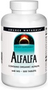 Kilde Naturals Alfalfa 10 Grain Kosttilskud - 500 Tabletter